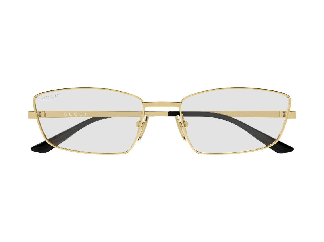 Gucci Gold Gg2177s Square Metal Sunglasses