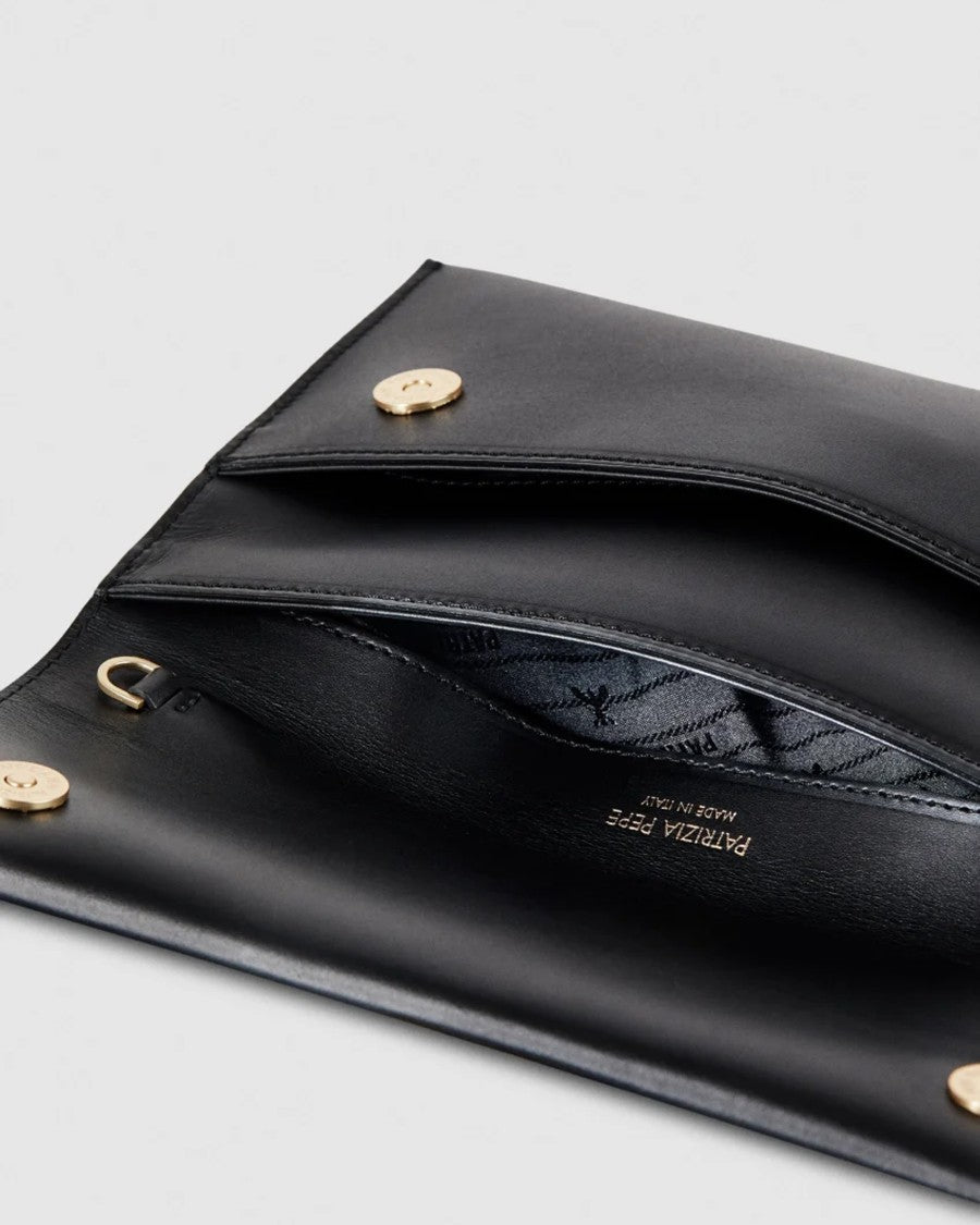 Patrizia Pepe Black Fly Clutch