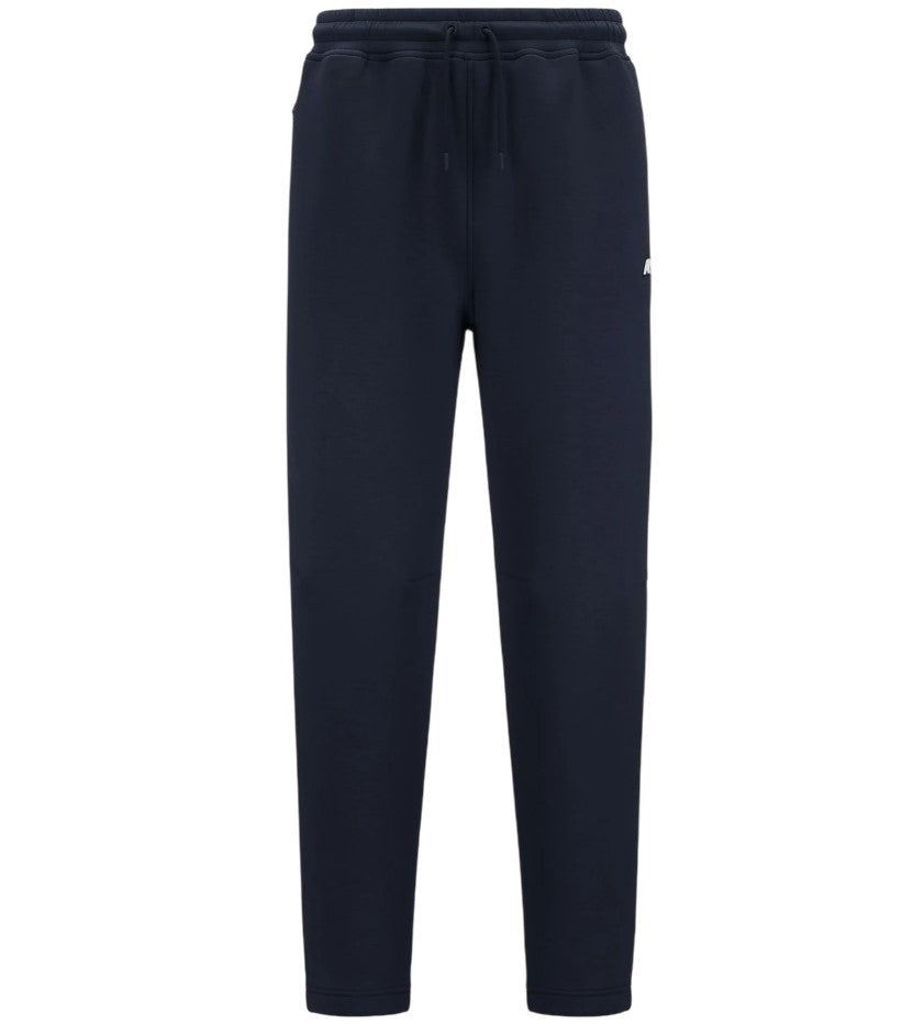 K-Way Relaxed-Fit Black Pants With Adjustable Drawstring