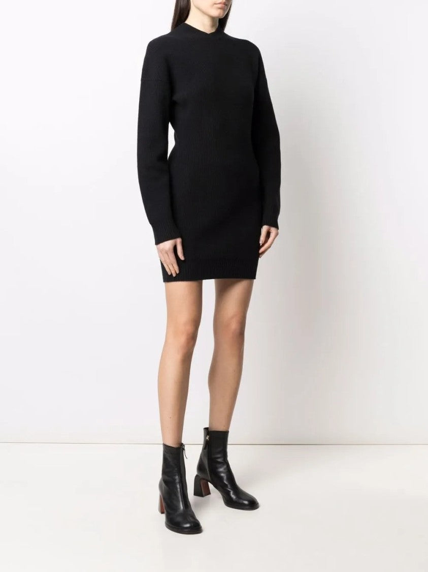 Dsquared2 Ribbed-Knit Short Dress