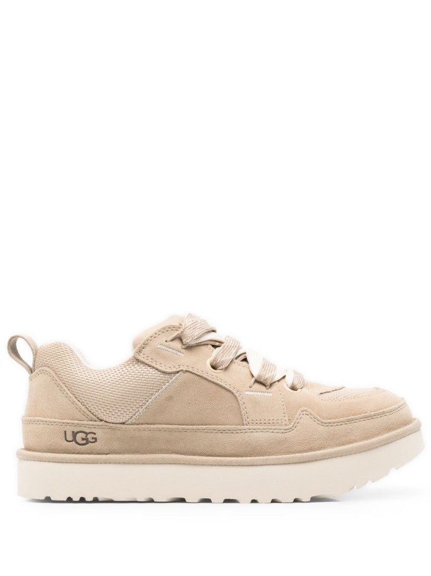 Ugg Low-Top Sneakers With Textured Panels
