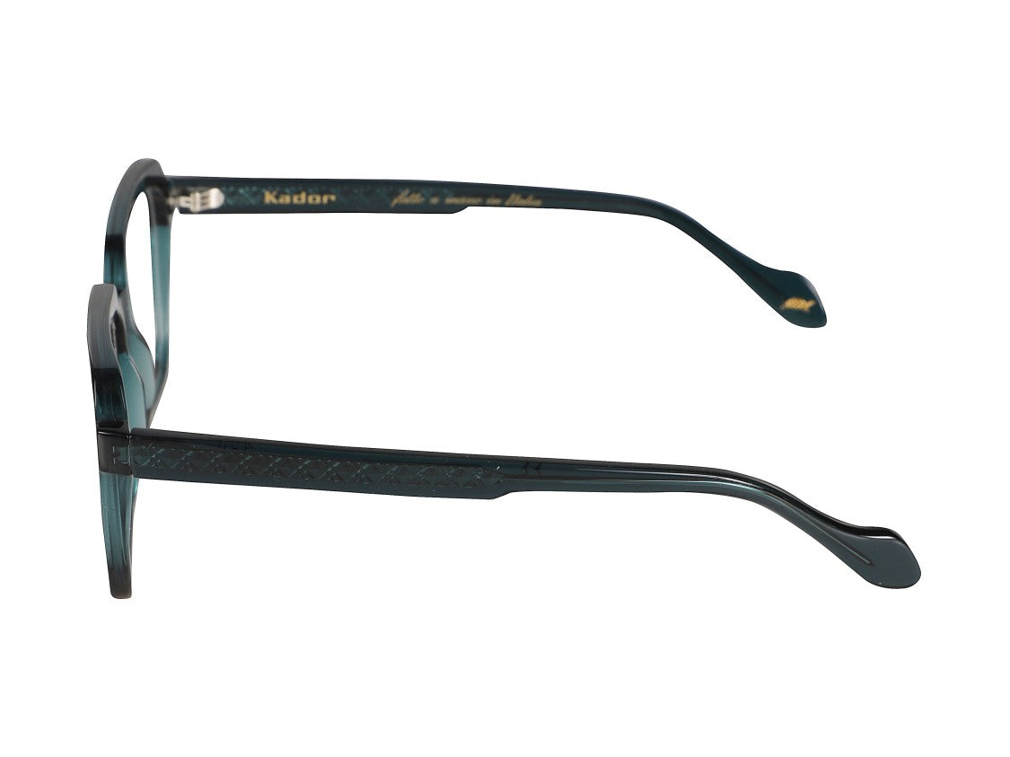 Kador Teal Kallima Light Oversized Square Sunglasses