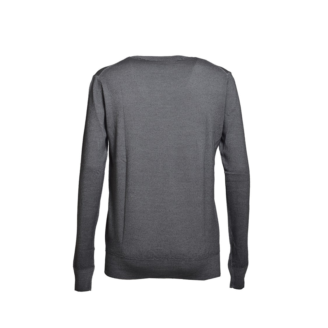 Aspesi Charcoal Wool Crewneck Sweater