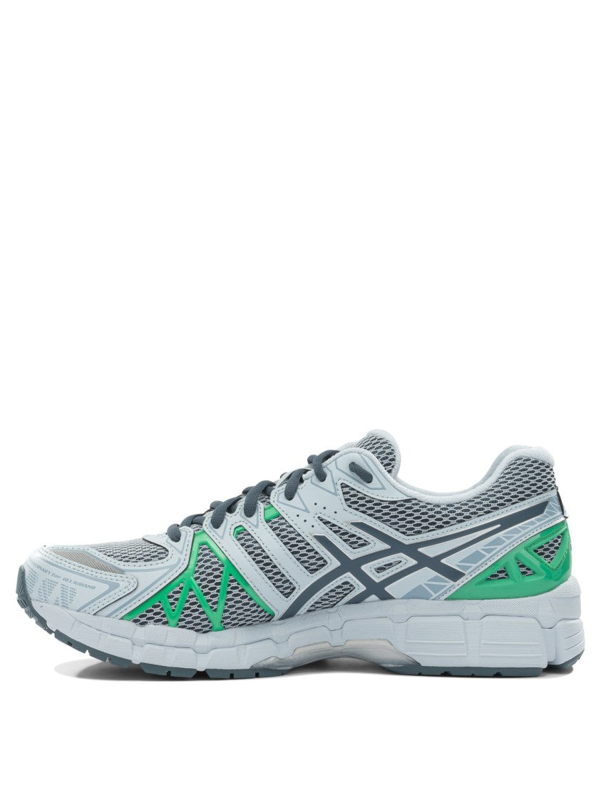 Asics Slip-On Sneakers With Breathable Mesh Upper And Supportive Overlays
