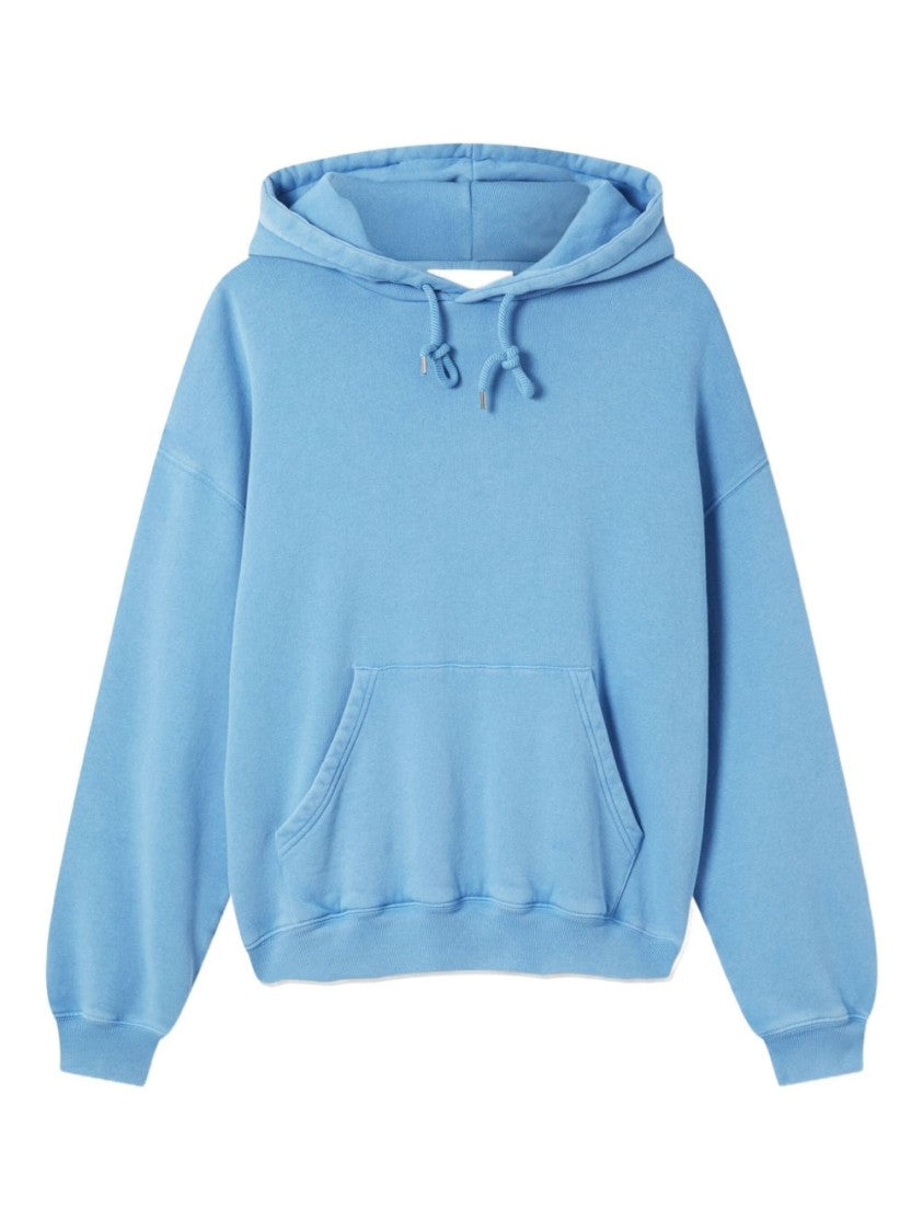 Axel Arigato Cornflower Blue Hoodie With Drop Shoulder