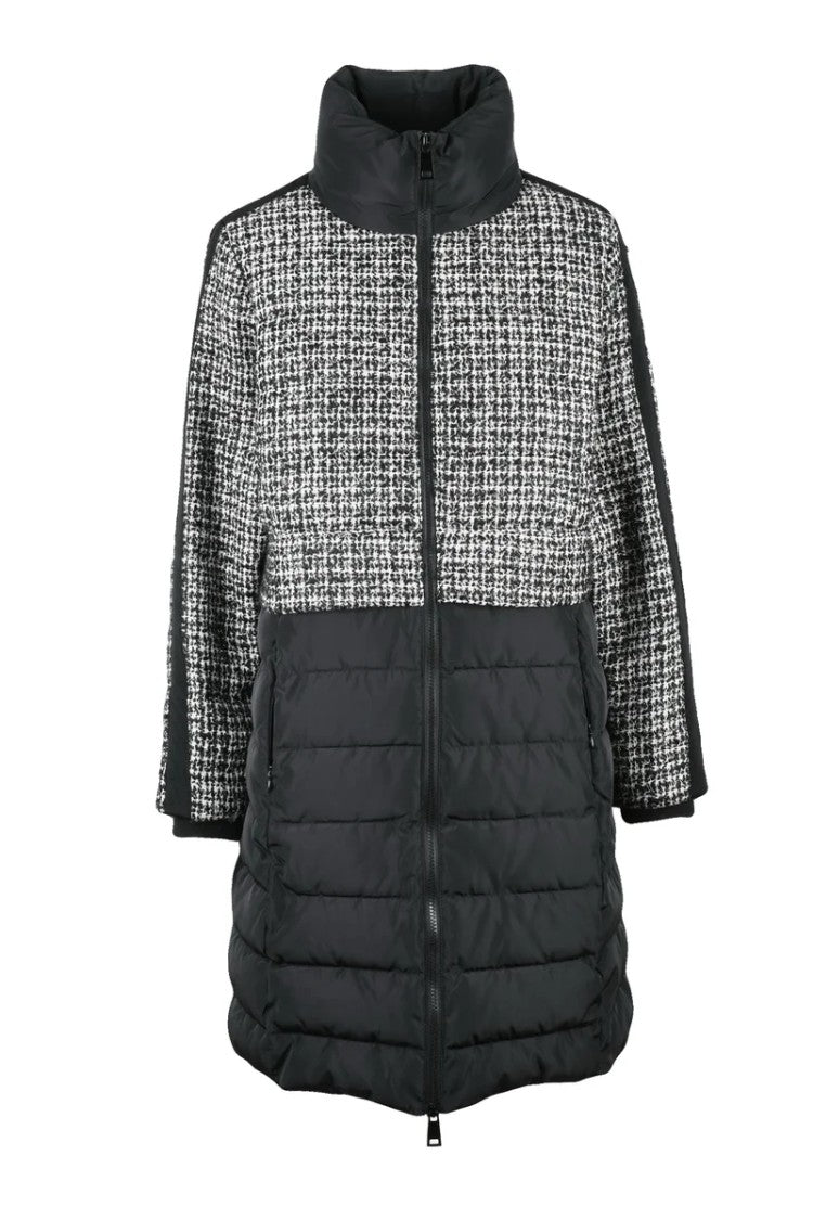 Diana Gallesi Long Down Jacket - Black