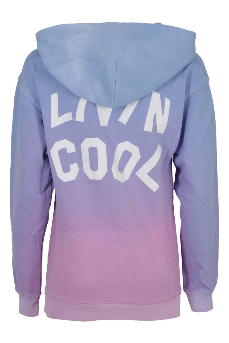 Livin Cool Gradient Cotton Hoodie