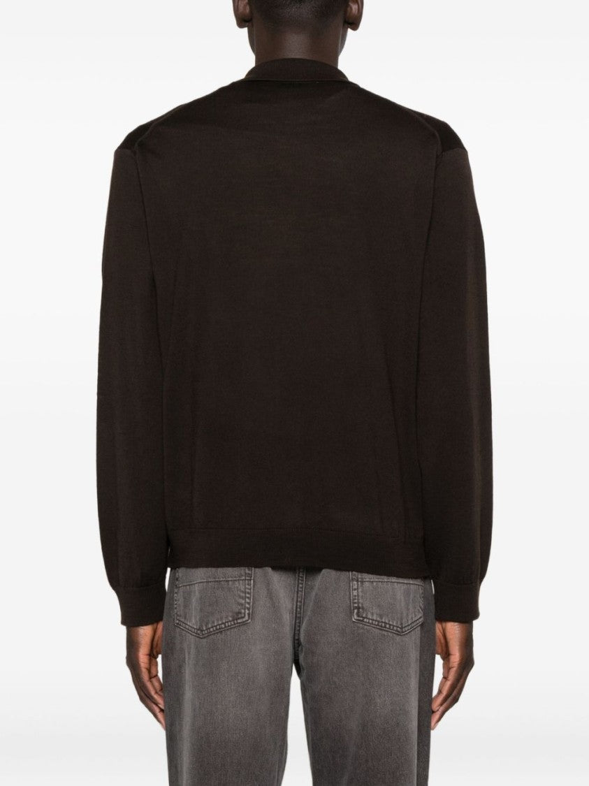 Our Legacy Evening Knitted Polo Shirt