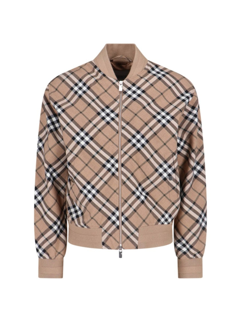 Burberry Bomber Jacket – Beige