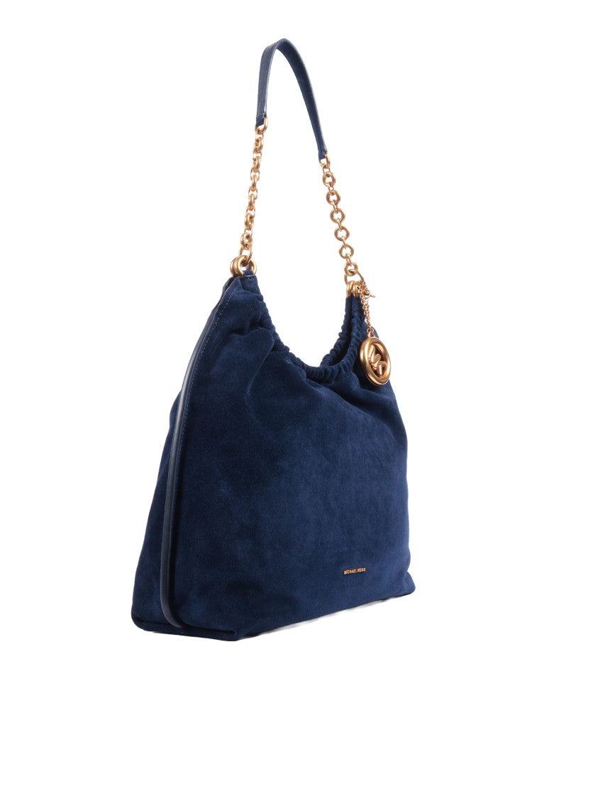 Michael Kors Calf Leather Cinch Messenger Bag