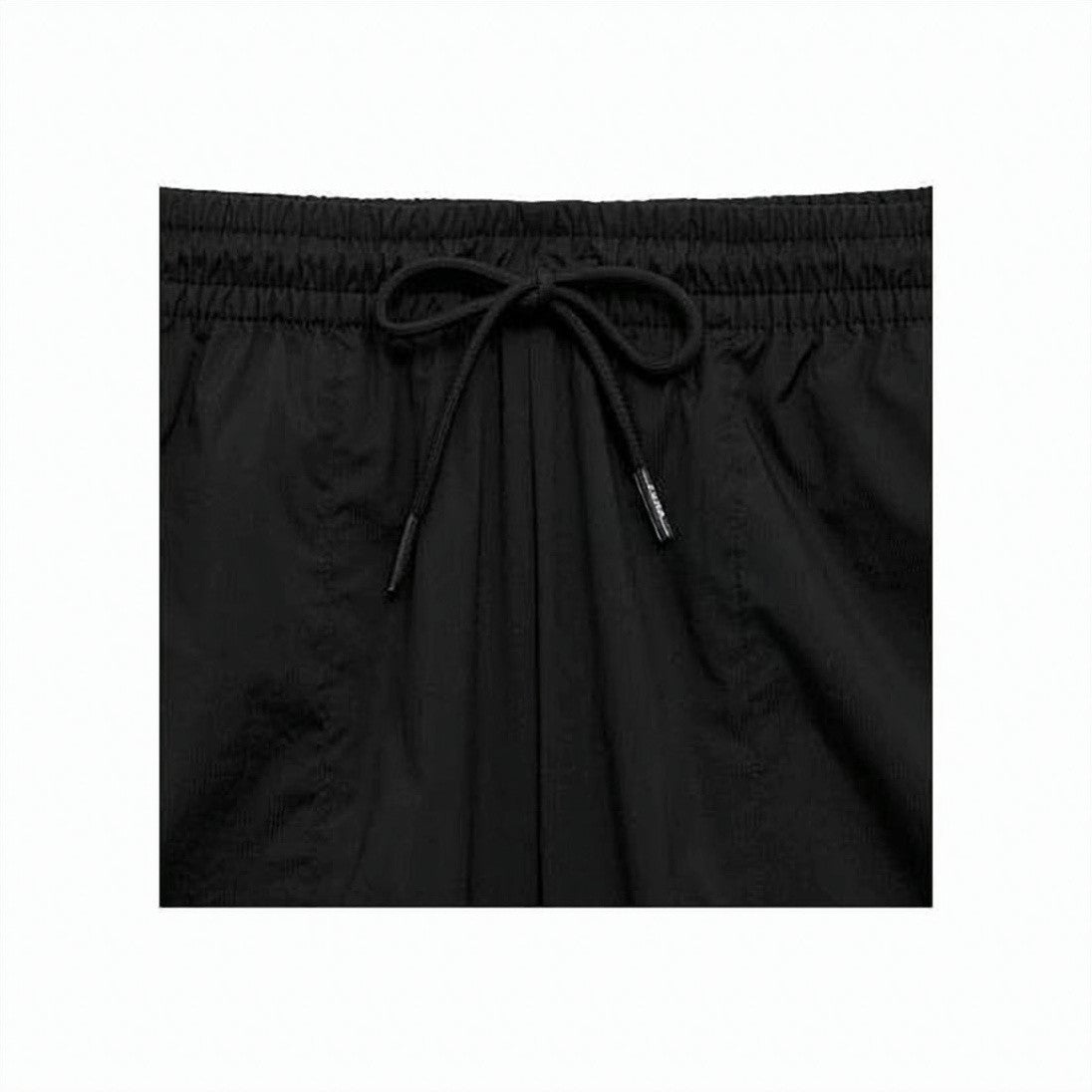 Puma Black Tapered Cotton Polyester Joggers