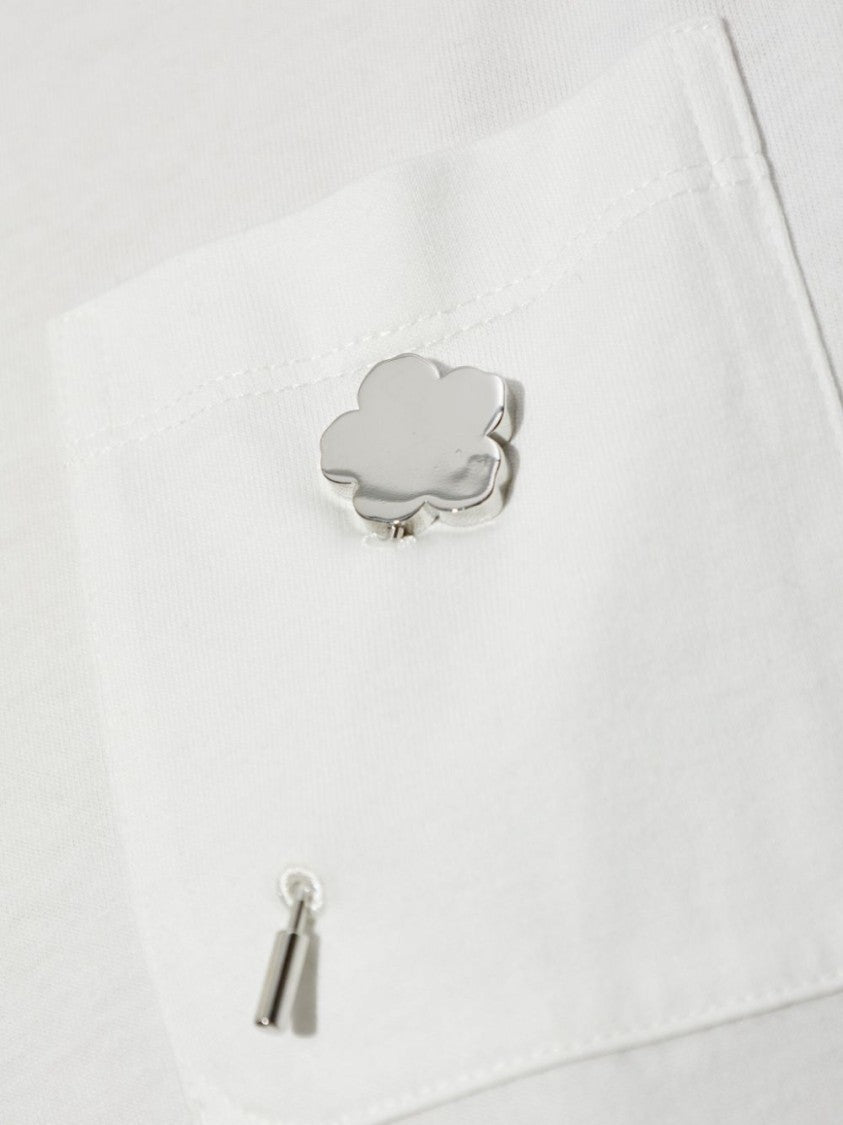Kenzo White Short-Sleeved Top