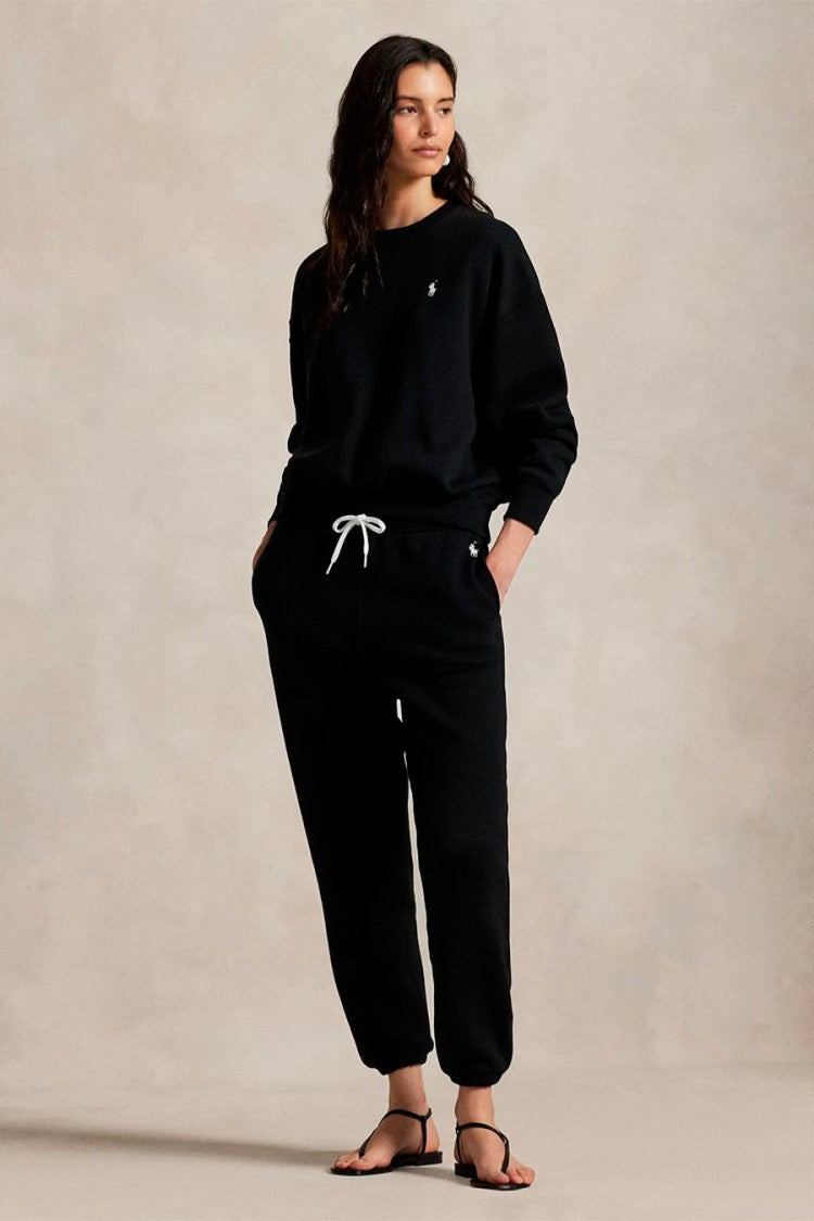 Polo Ralph Lauren Black Drawstring Jogger Trousers