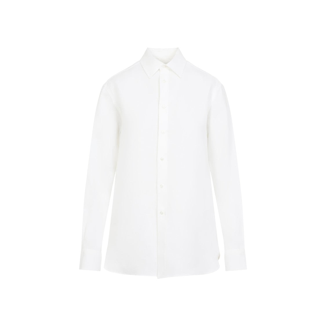 Polo Ralph Lauren Tailored White Linen Shirt
