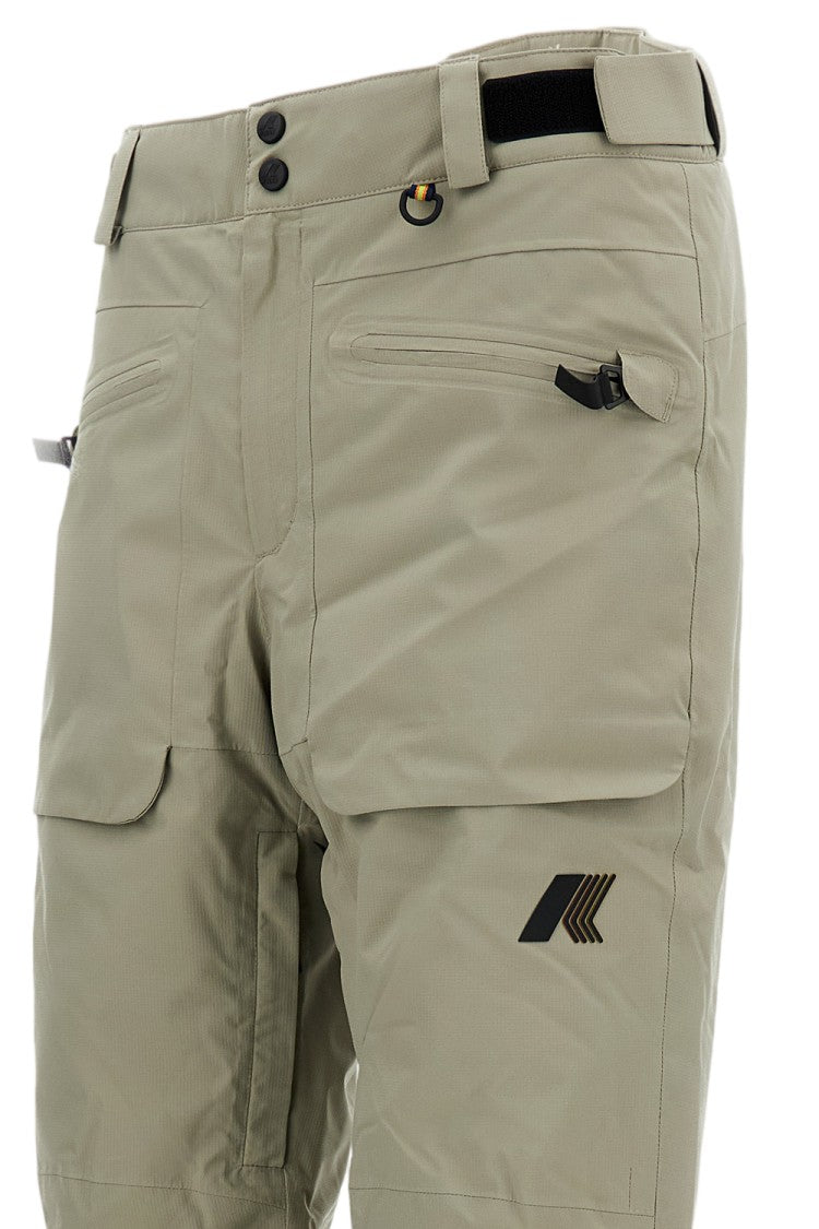 K-Way Three-Layer Waterproof Twill Fancy Pants