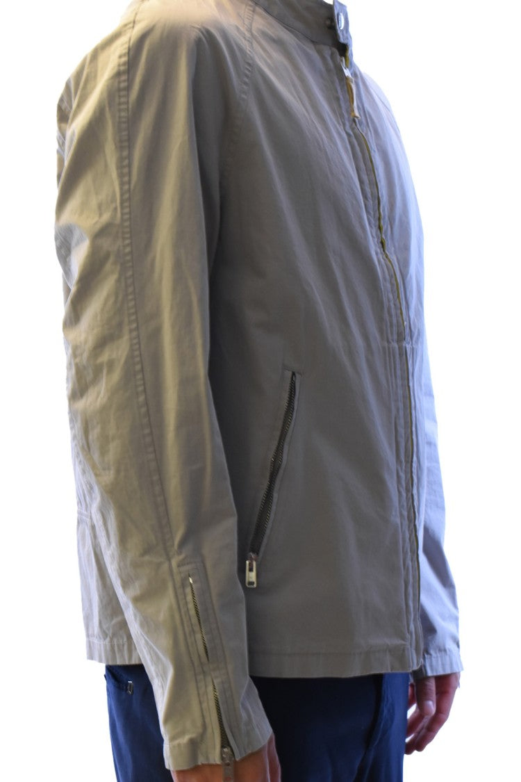 Belstaff Slate Technical Nylon Zip-Up Jacket