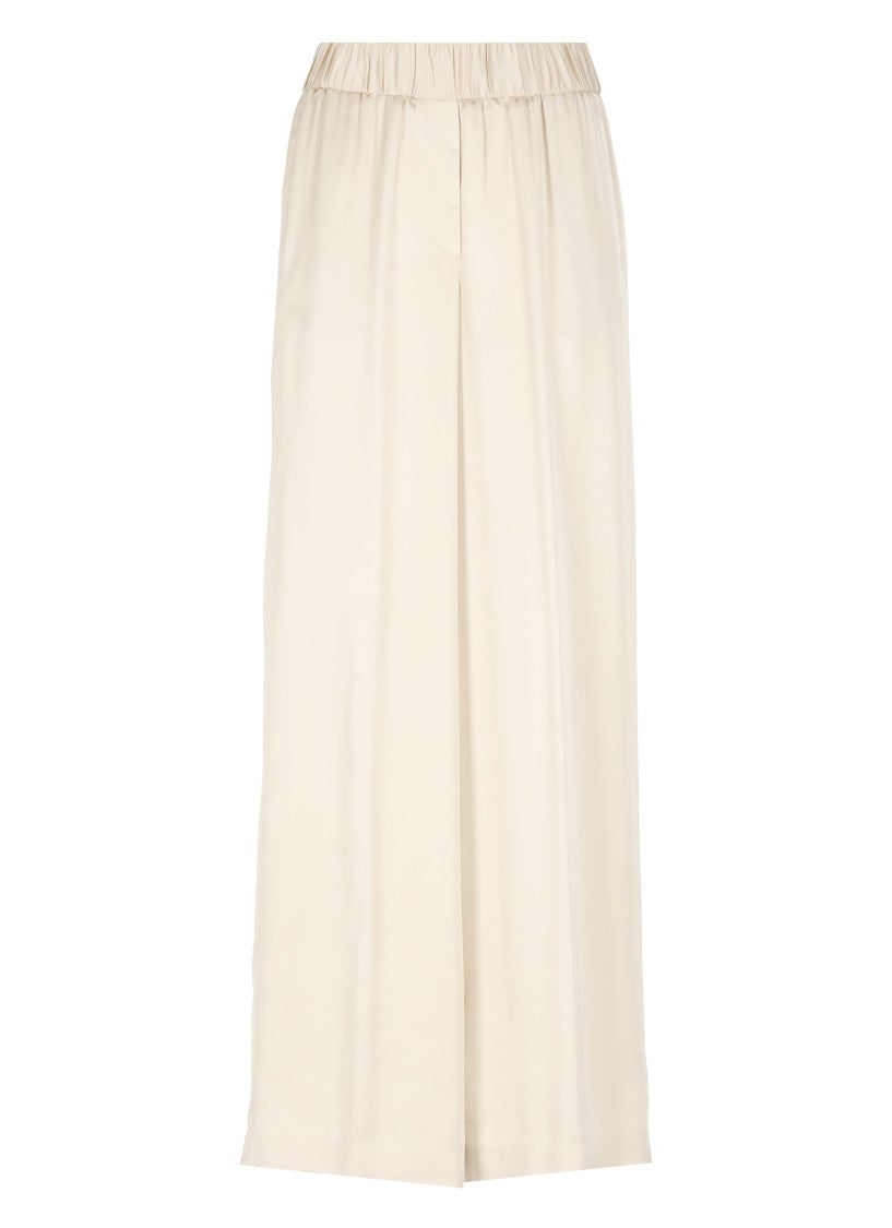 Peserico Beige Viscose Pants