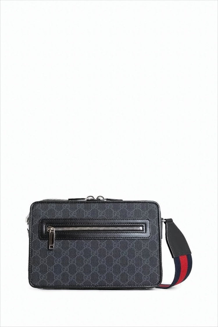 Gucci Rectangular Crossbody Bag With Monogram Canvas