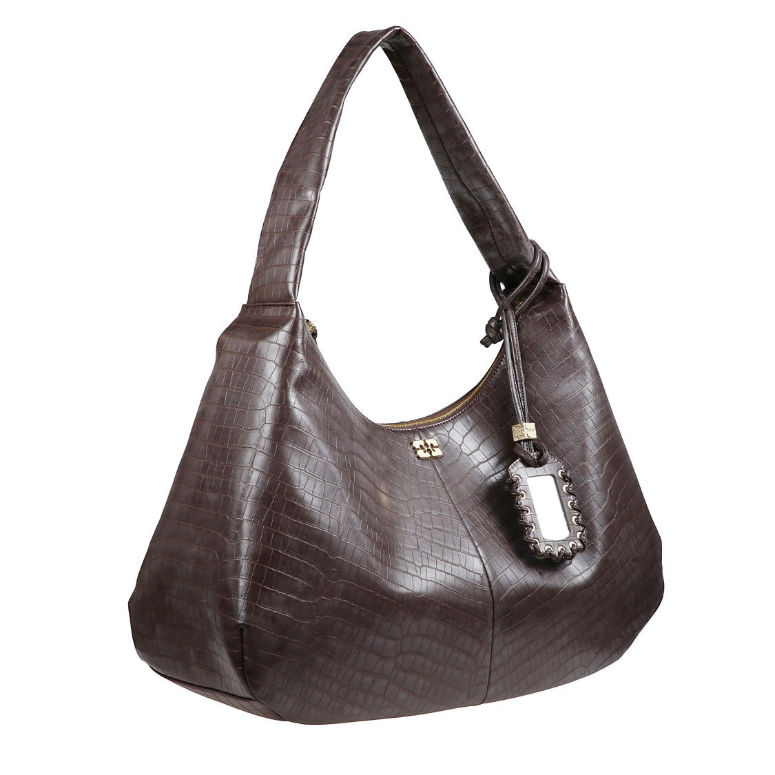 Ganni Extra Large Knot-Handle Bag