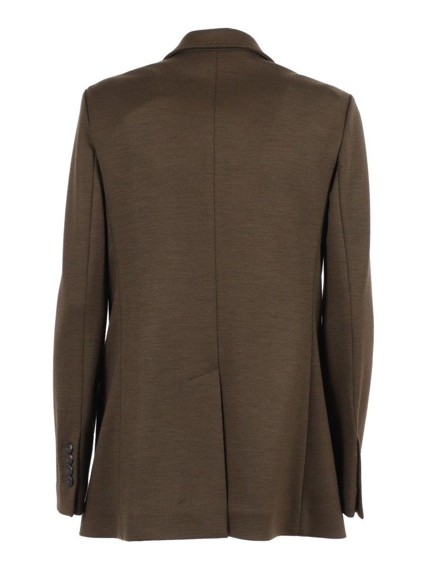 Circolo 1901 Double-Breasted Jacket With Notched Lapel And Tailored Silhouette