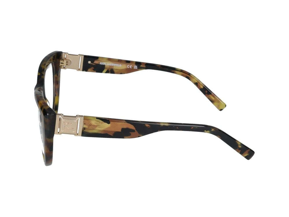 Karl Lagerfeld Eyeglasses Kl6133 234 Striped Tobacco 54/16/140
