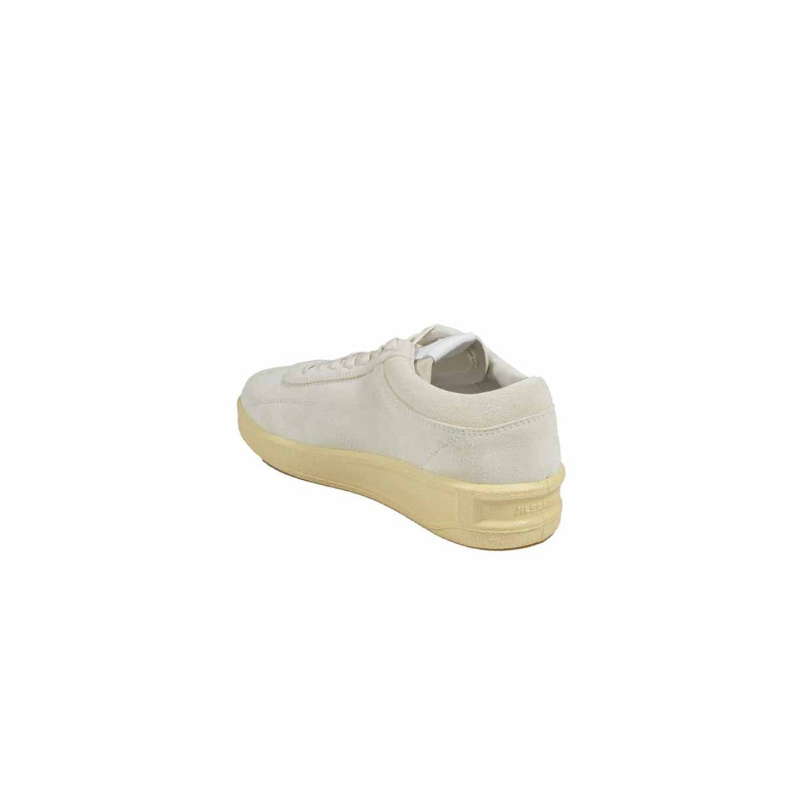 Jil Sander Off White Suede Leather Sneakers