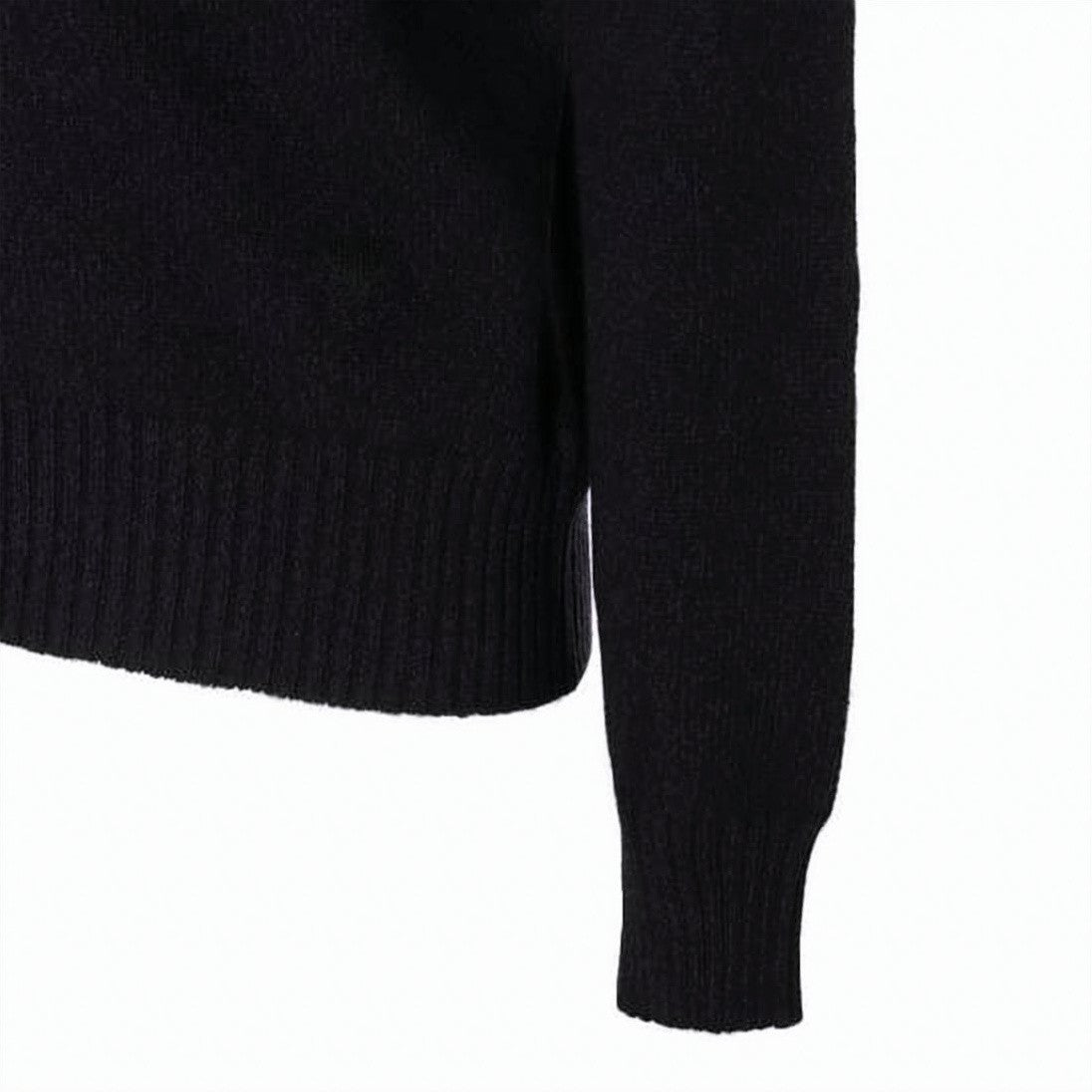 Ami Paris Classic V-Neck Cashmere Blend Cardigan