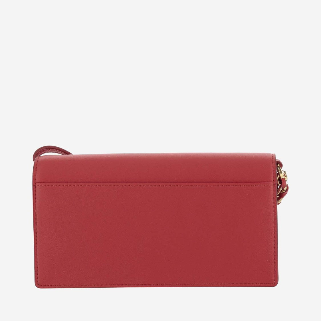 Mcm Logo Leather Shoulder Bag
