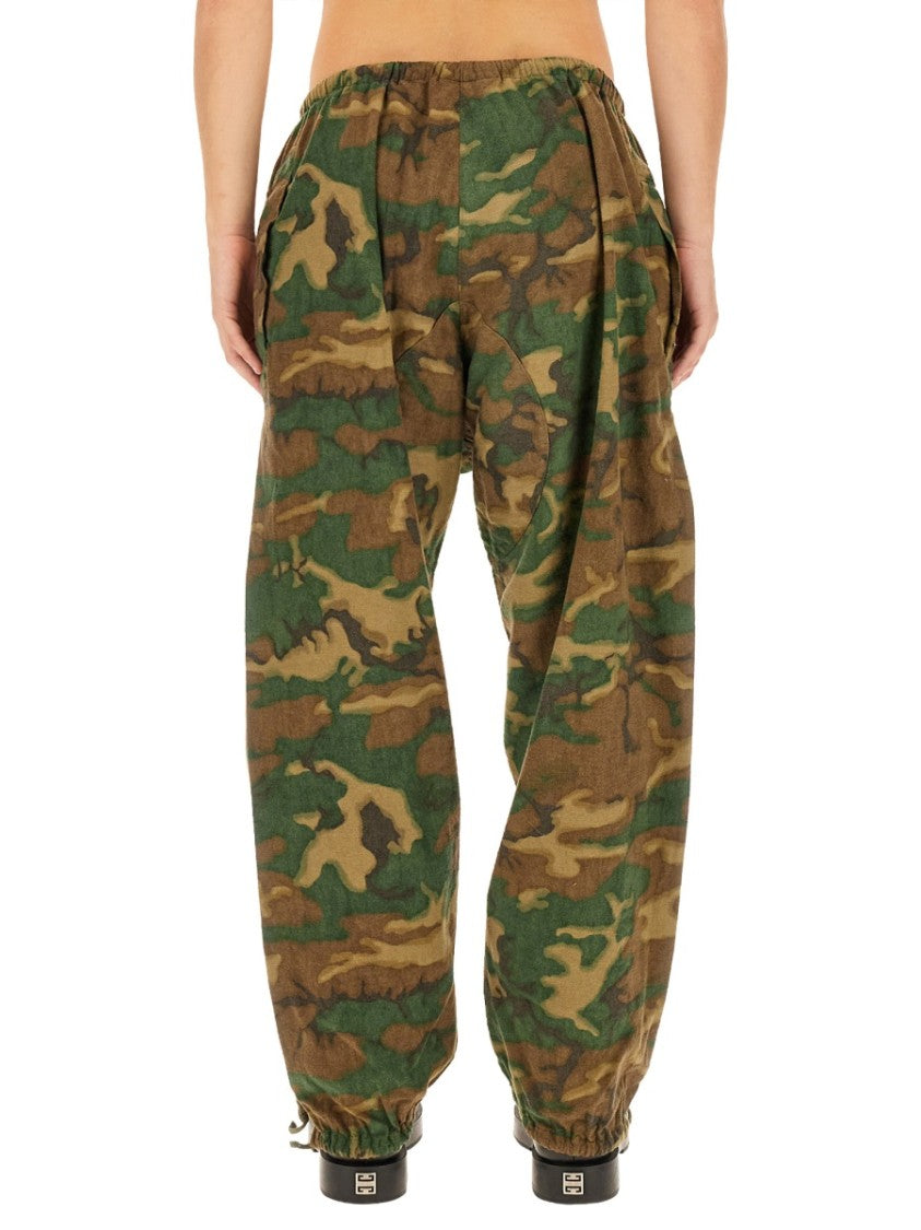 Givenchy Relaxed Fit Camouflage Pants