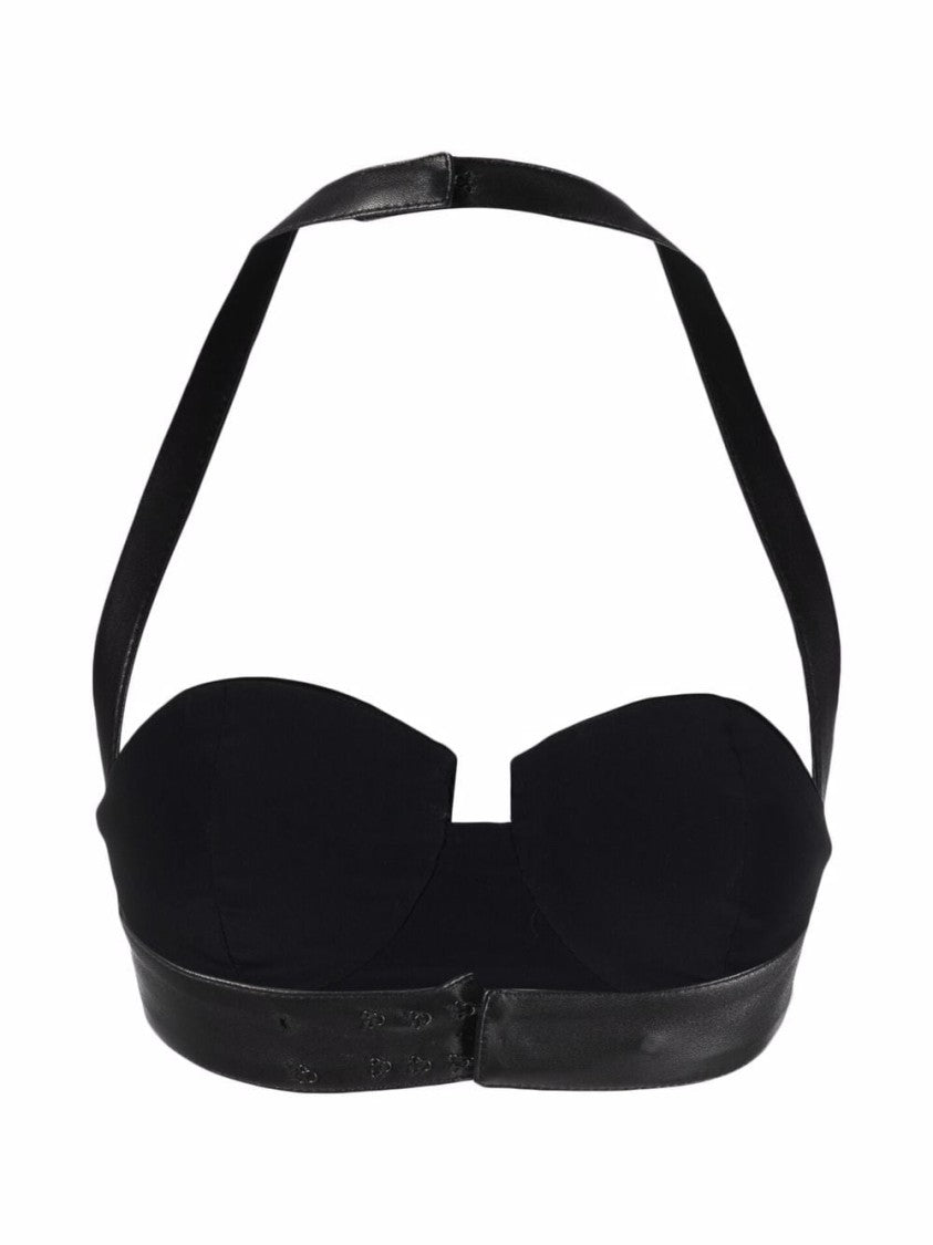 Balmain Halterneck Sweetheart-Neck Bra