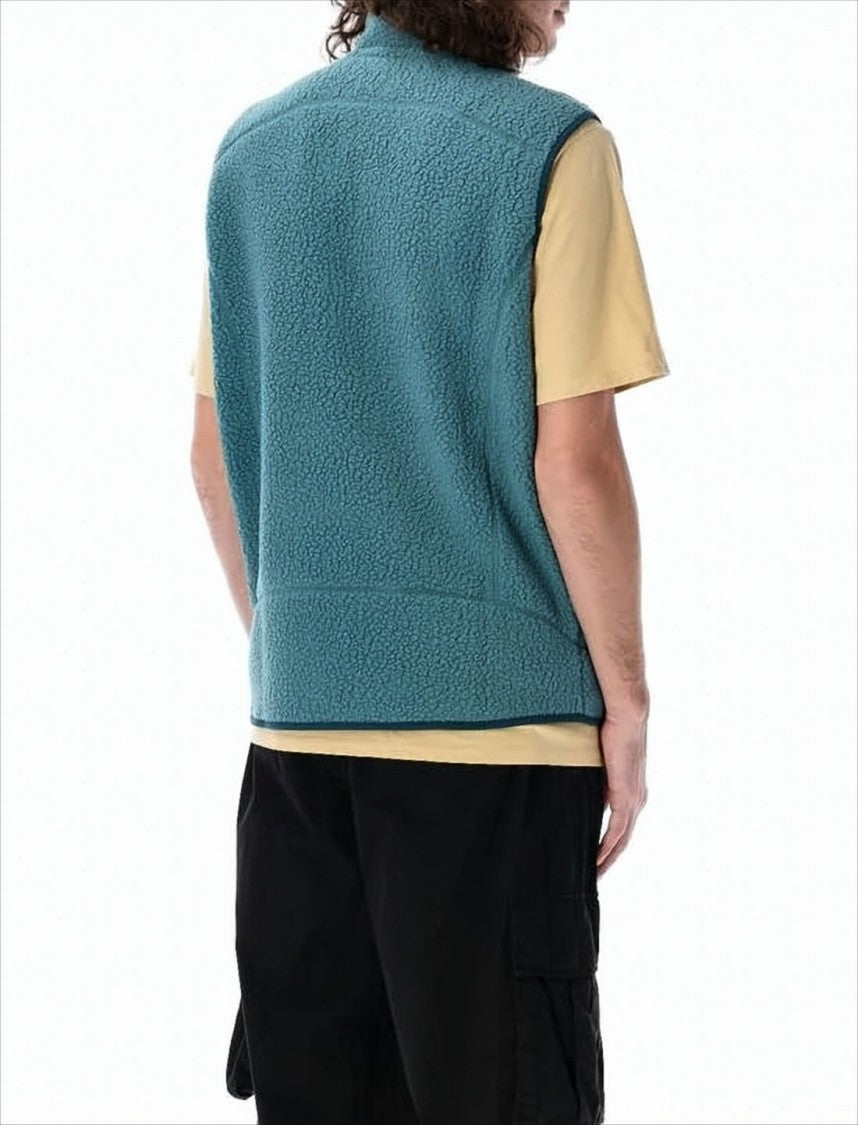 Patagonia Relaxed-Fit Fleece Vest With Full Front Zipper