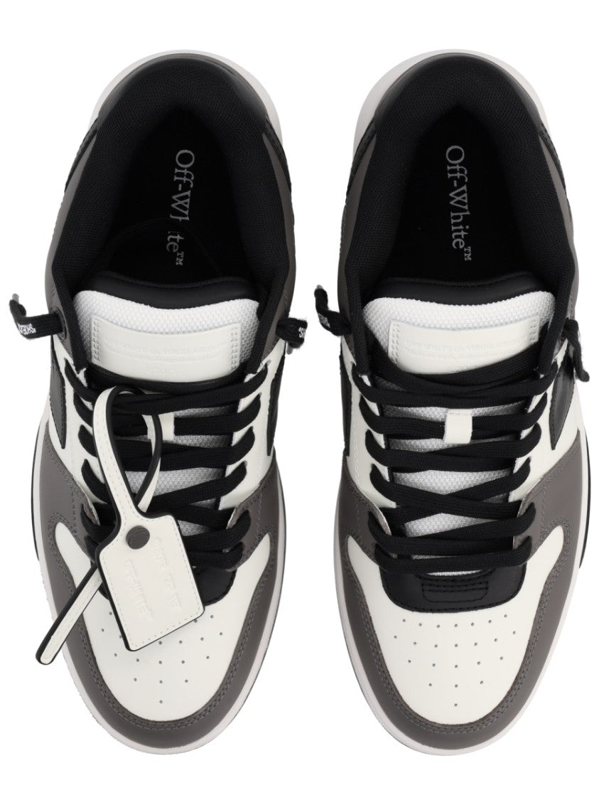 Off-White Grey Out Of Office Black Arrow Sneakers