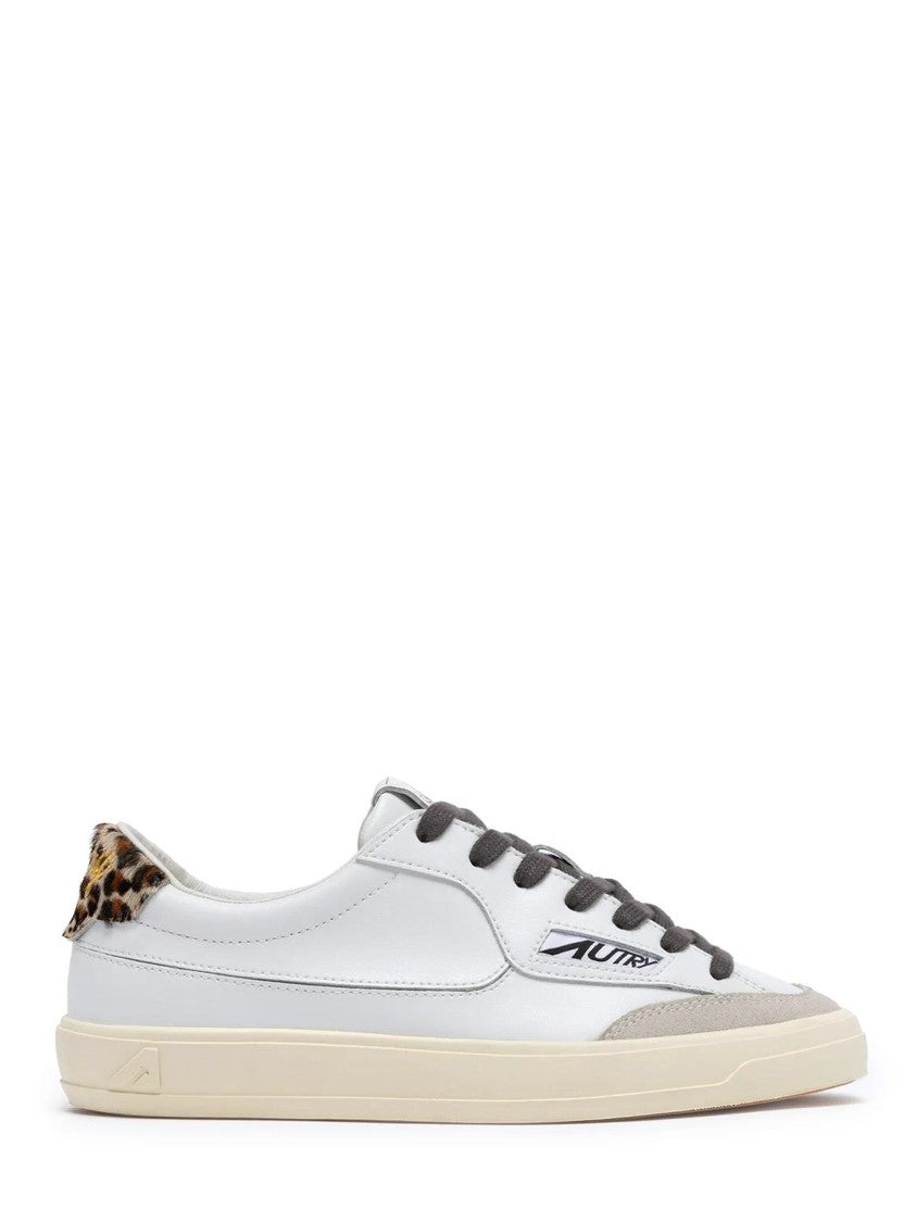 Autry Windscape Low Wom Leopard Pony Low-Top Sneakers