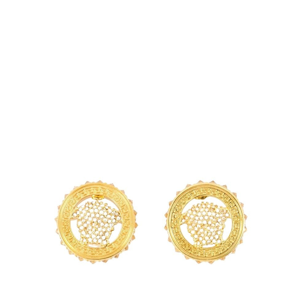 Versace Earrings - Metal - Gold