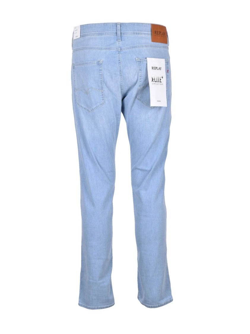 Replay Light Blue Slim Denim Jeans