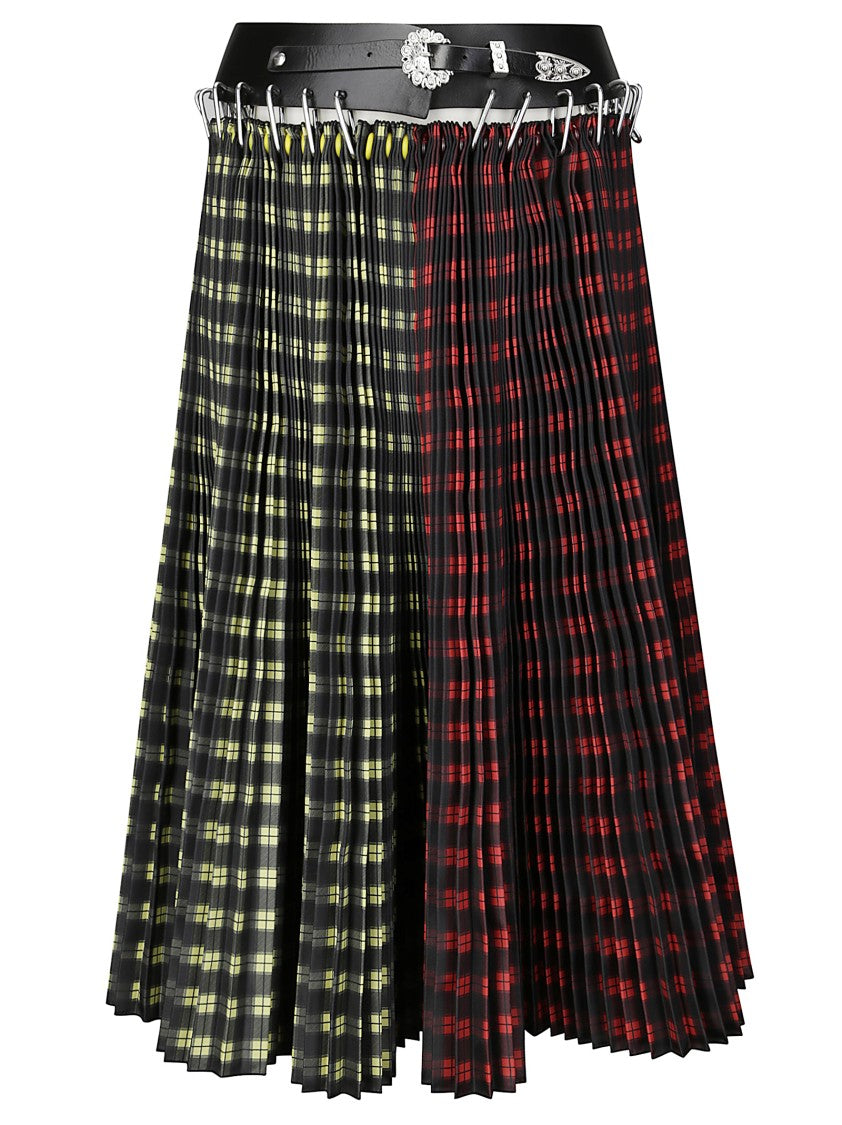 Chopova Lowena Midi Pleated Skirt