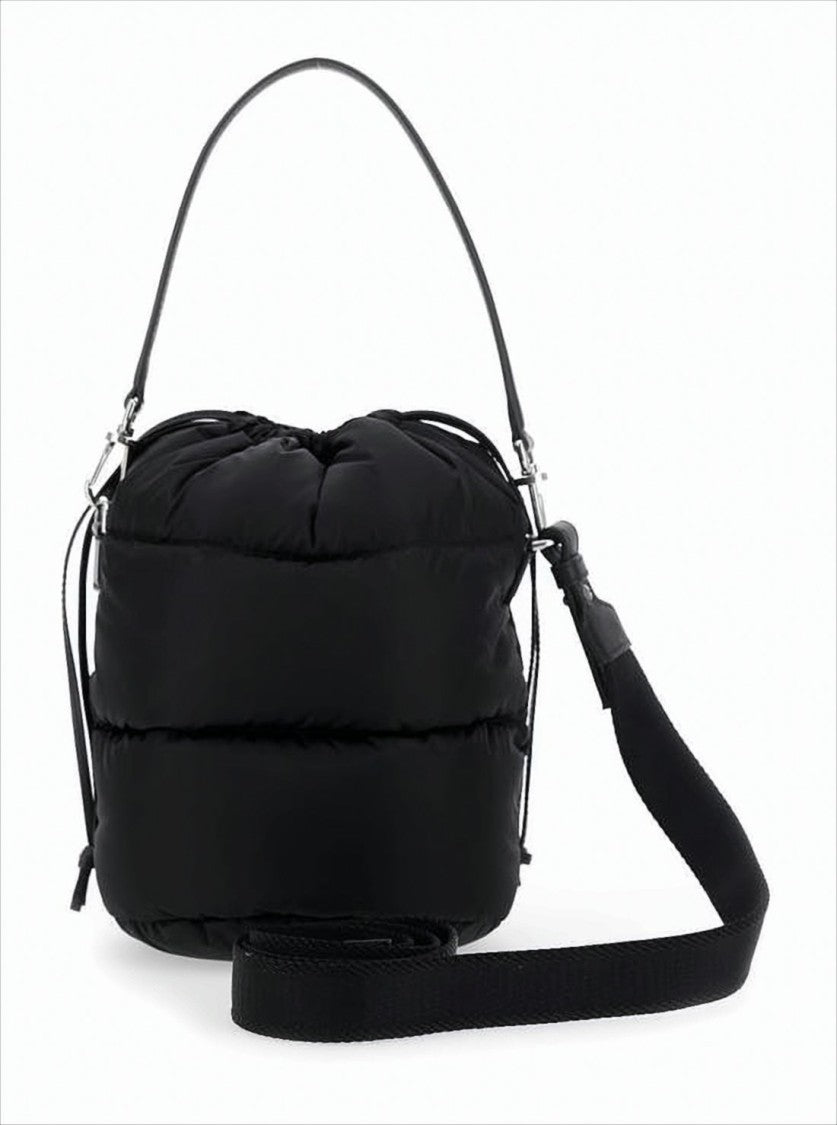 Moncler Compact Puffer-Style Shoulder Bag