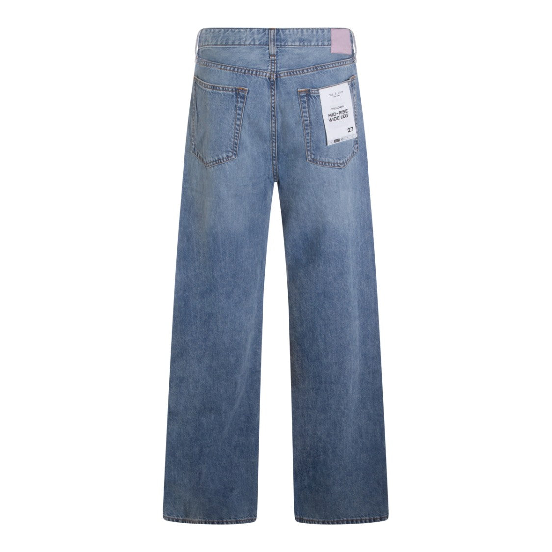 Rag & Bone Straight-Leg Jeans With Mid-Rise Waist