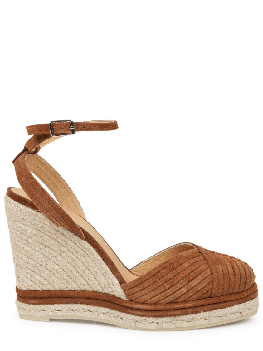 Castaner Carolyn 142 Wedge Leather Espadrilles