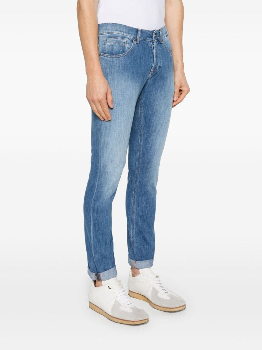 Dondup Slim-Fit Light Blue Jeans