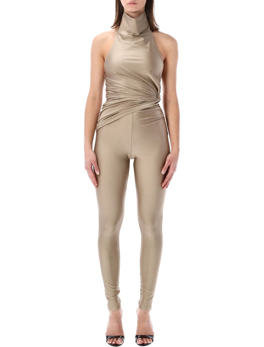 The Andamane Tatiana Halterneck Lycra Jumpsuit
