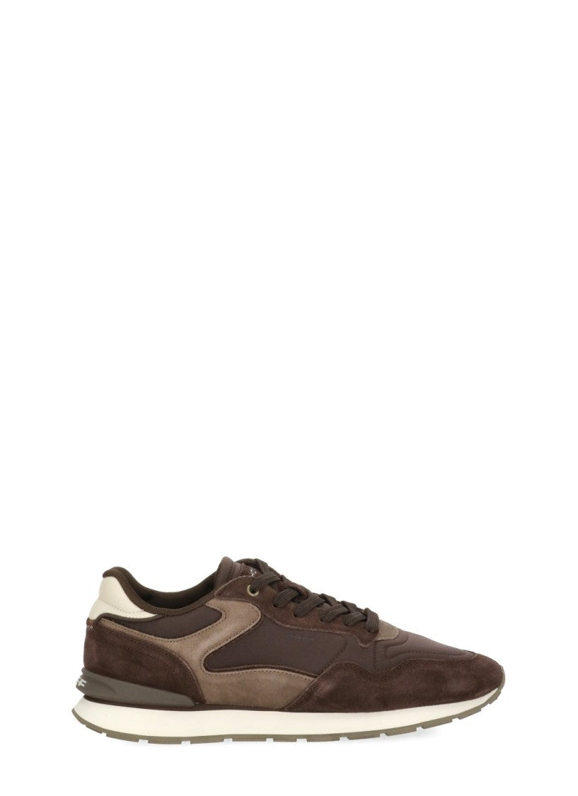 Hoff Brown Tone-On-Tone Laces Suede Sneakers