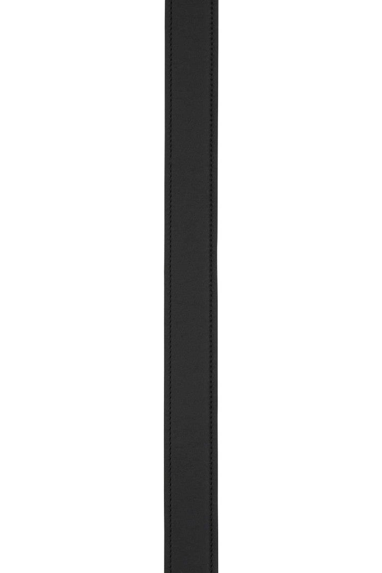 Gucci Leather Belt With Interlocking Double-G Buckle