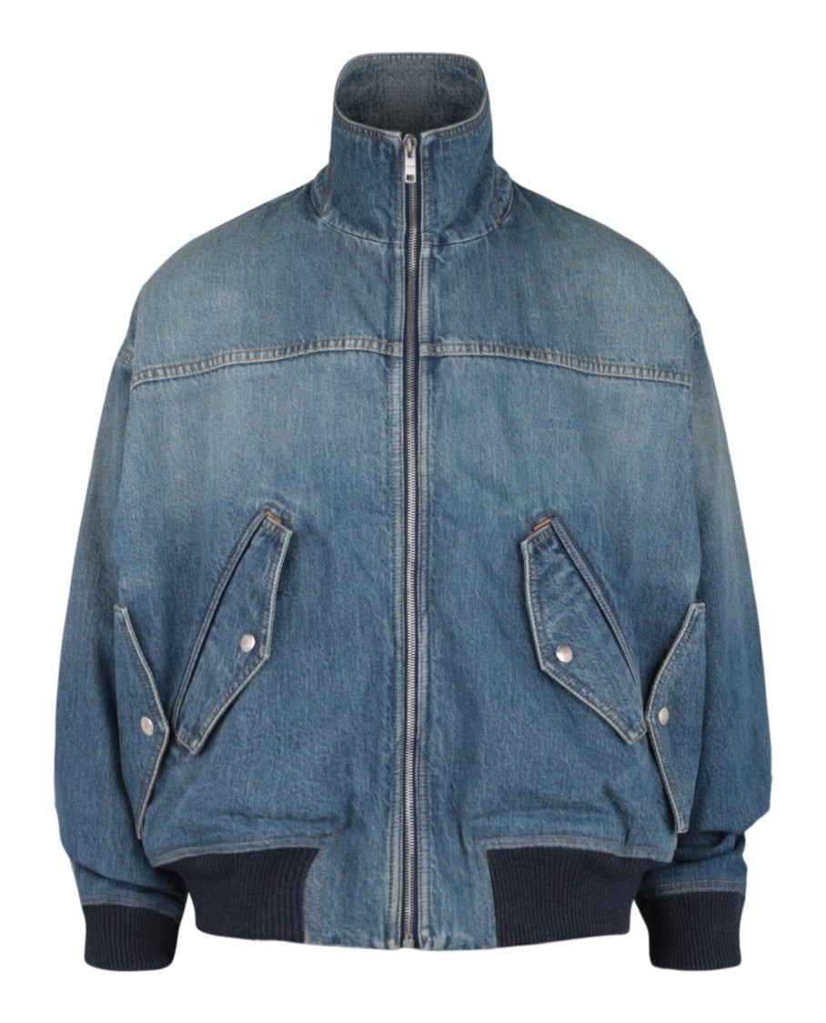Givenchy Four Pocket Denim Bomber