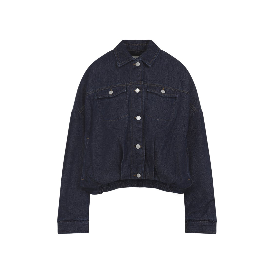 Dries Van Noten Cropped Cotton Jacket With Textured Finish