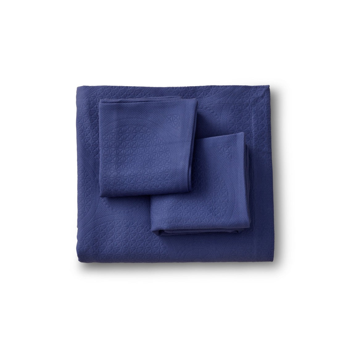 Ann Gish Great Hall Coverlet Set - Indigo