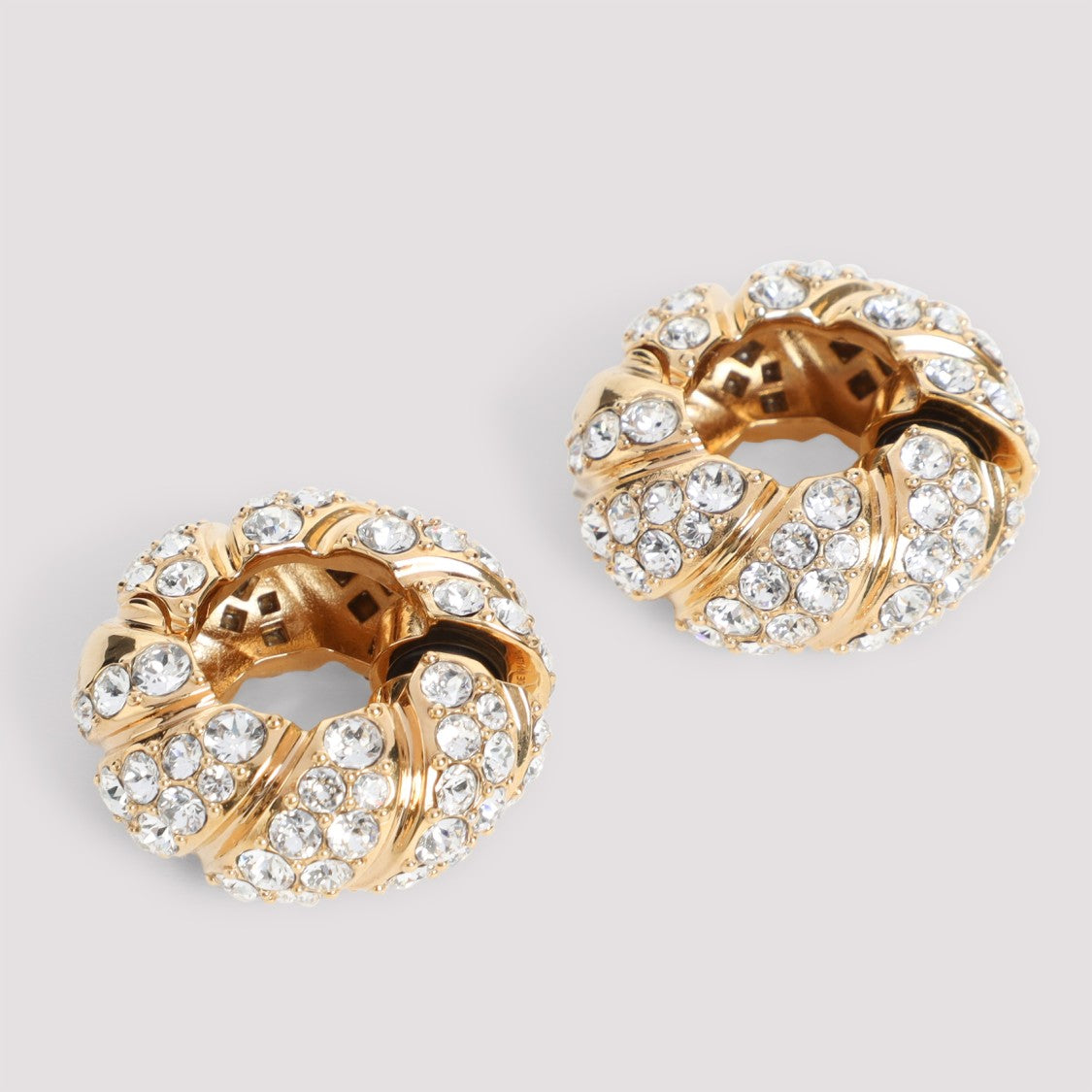 Valentino Garavani Circular Brass Earrings