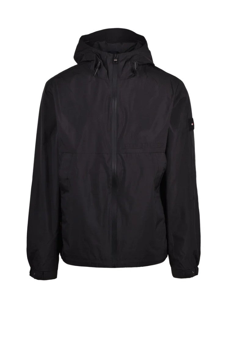 Tommy Hilfiger Men's Windbreaker Jacket - Black