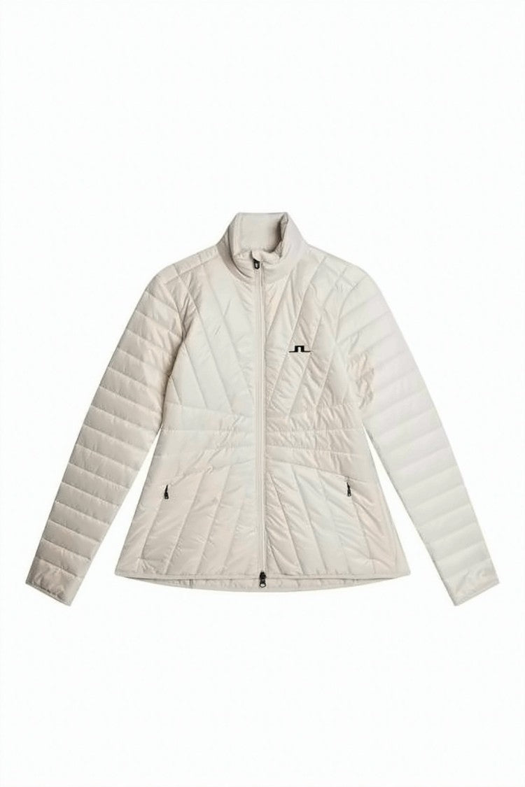 J Lindeberg Lightweight Quilted Jacket With High Collar