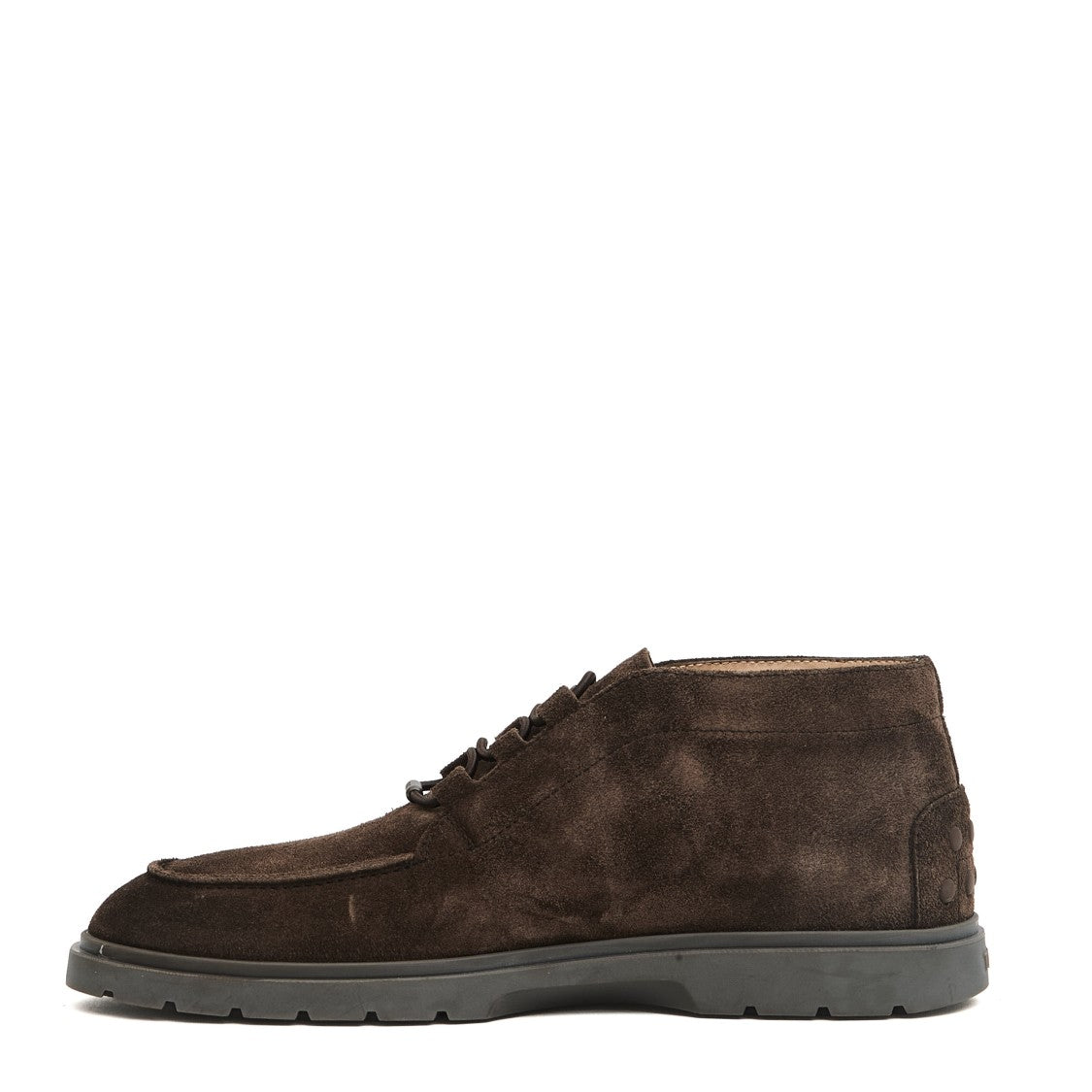 Tod's Polish Suede Brown Hybrid Elastic Shoes